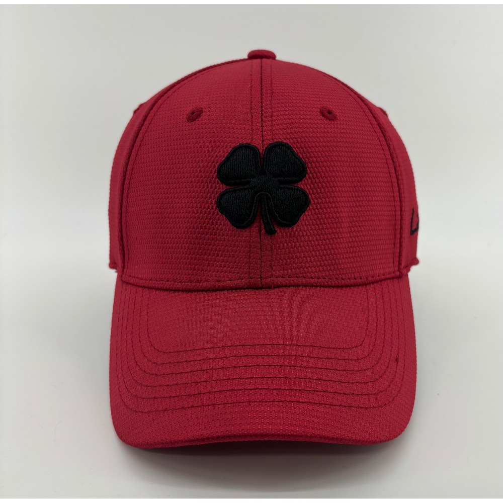 Black Clover Live Lucky Hat Men's L/XL Red Memory Fit Clover